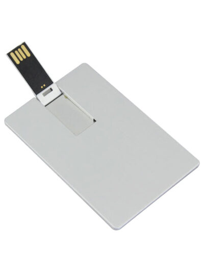 Aluminium Card USB Flash Drive – Sleek Wallet-Size Design - Image 2