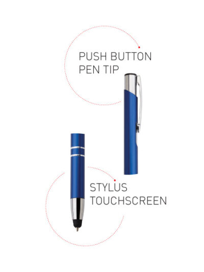 Aluminium Pen With Stylus - Image 2