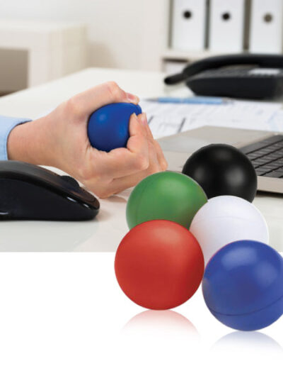 Anti-Stress Ball – Round Polyfoam Stress Reliever - Image 2