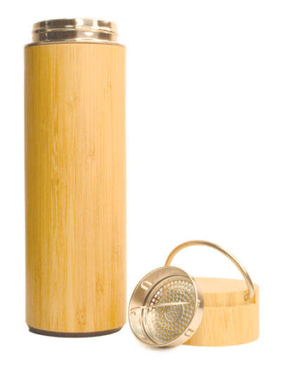 Bamboo Stainless Steel Drinkware - Image 2
