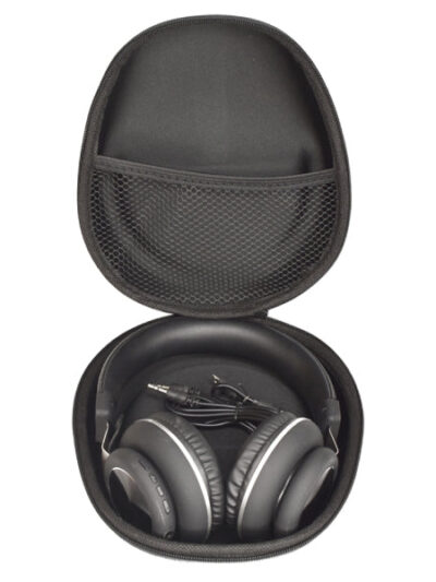 Bluetooth Headphones with Pouch – 10m Range, 10hr Playtime