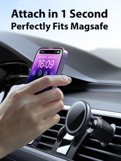 Car Phone Holder with Light-Up Logo - Image 2