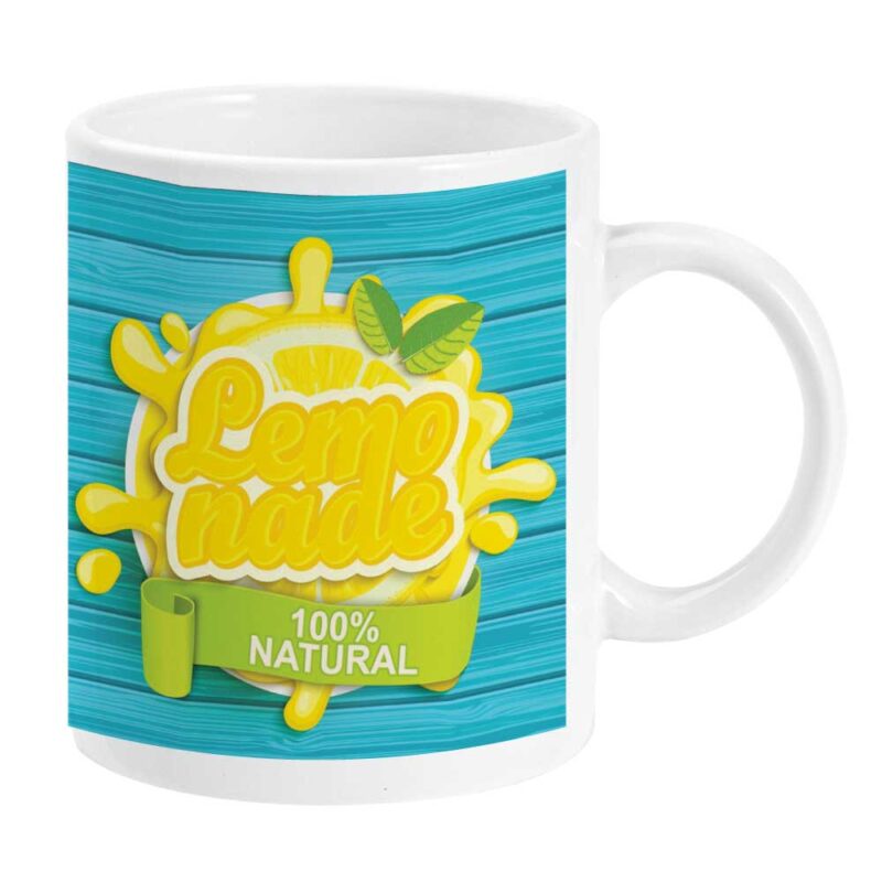 Ceramic White Coffee Mug & Magic Mug – 325ml - Image 4