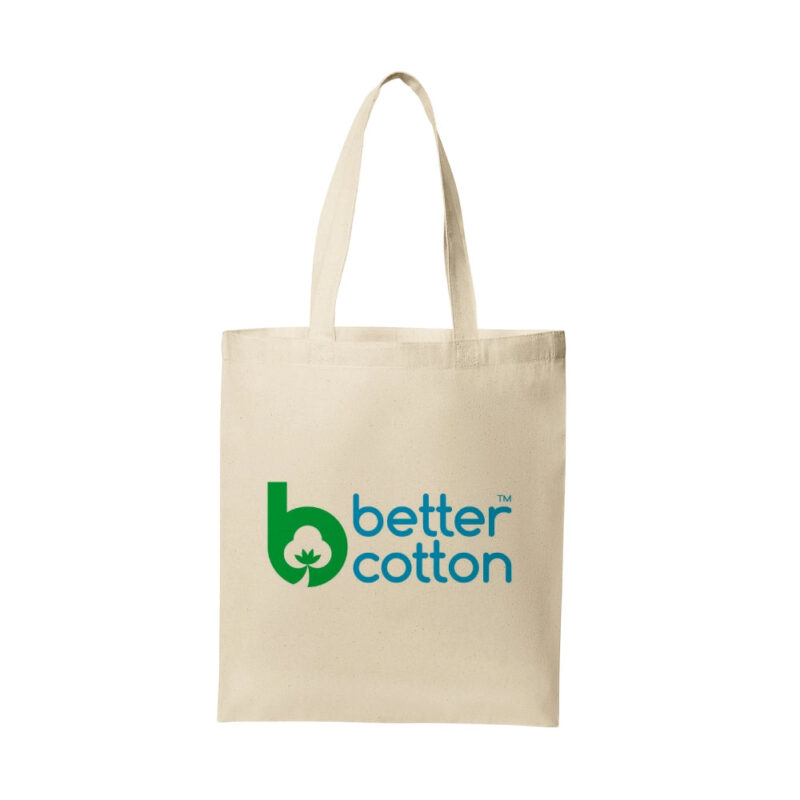 Cotton Shopping Bag – 100% Cotton, Eco-Friendly with Long Handles