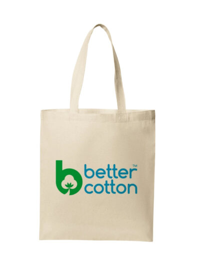 Cotton Shopping Bag – 100% Cotton, Eco-Friendly with Long Handles - Image 1