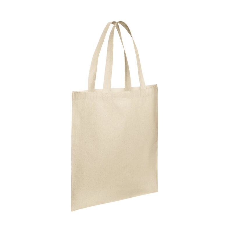 Cotton Shopping Bag – 100% Cotton, Eco-Friendly with Long Handles - Image 2