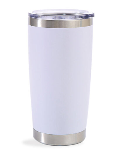 Double Wall Travel Tumbler – 600ml, Leak-Resistant Lid - Image 1