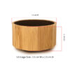 Eco-Friendly Bamboo Bluetooth Speaker