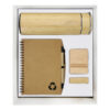 Eco-Friendly Gift Set – Bamboo Drinkware, Wooden USB Flash Drive, Eco Notebook & Wooden Mobile Stand