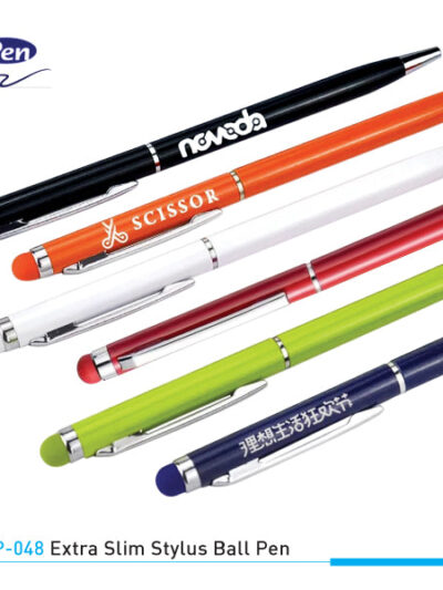 Extra Slim Stylus Ball Pen - Image 1