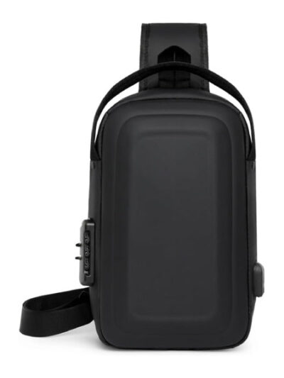 Fashion Travel Shoulder Sling Crossbody Bag with USB Port – Waterproof & Durable - Image 1