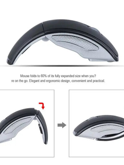 Foldable Wireless Mouse – Portable, Ergonomic Design - Image 2