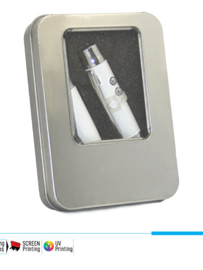 Laser Light USB Flash Drive in Metal Body - Image 2