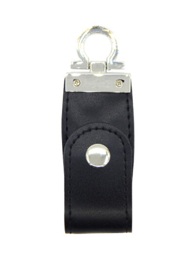 Leather USB Flash Drive – Classic & Professional Finish - Image 1