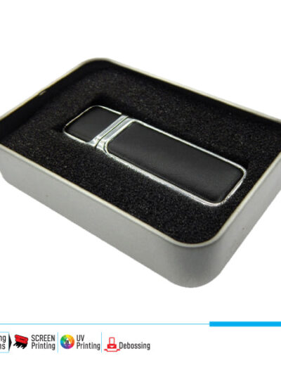 Leather USB Flash Drive – Lightweight & Elegant - Image 2