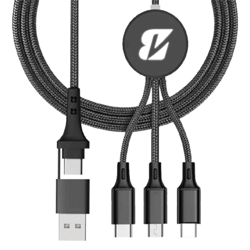 Light-Up Logo Charging Cable – 3-in-1 - Image 2