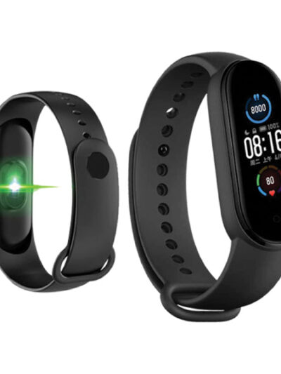 M5 Smart Watch Band – Fitness Tracker for Android & iOS