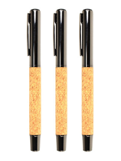 Metal & Cork Pen 02 - Image 1