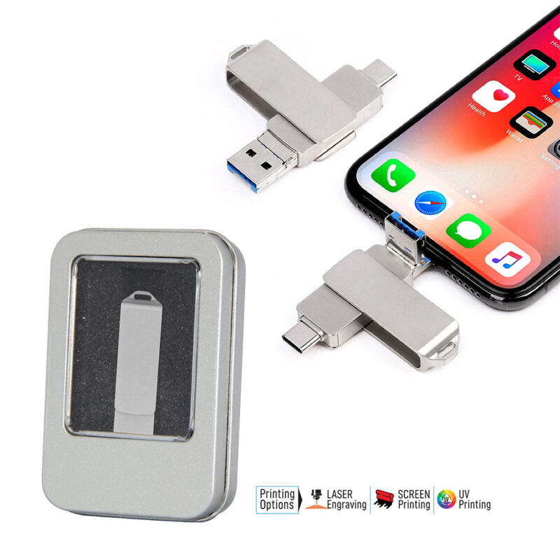Metal USB Flash Drive (Android Version - Image 4