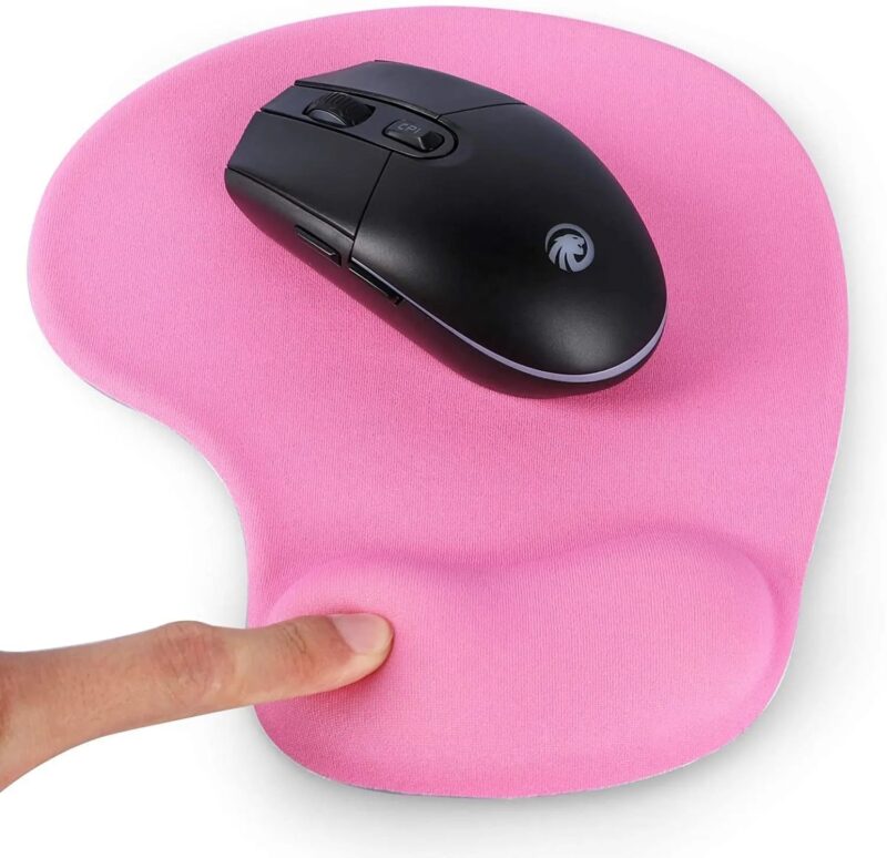 Mouse Pad with Gel Wrist Support – Ergonomic Comfort - Image 5