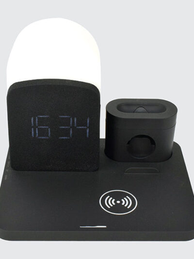 Multi-Function Wireless Charger with Light-Up Logo – 15W - Image 2