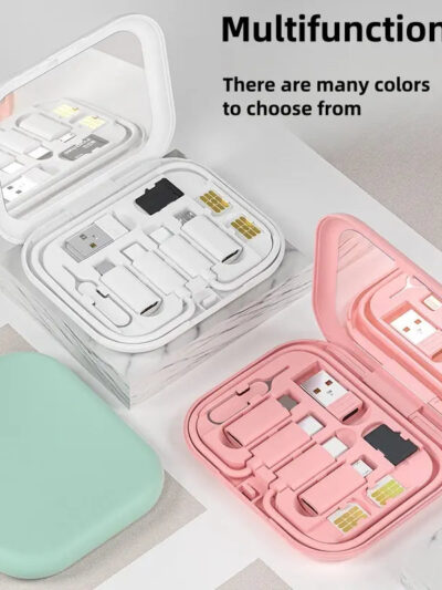 Multi-Functional Digital Storage 4-in-1 Charging & Data Cable - Image 1