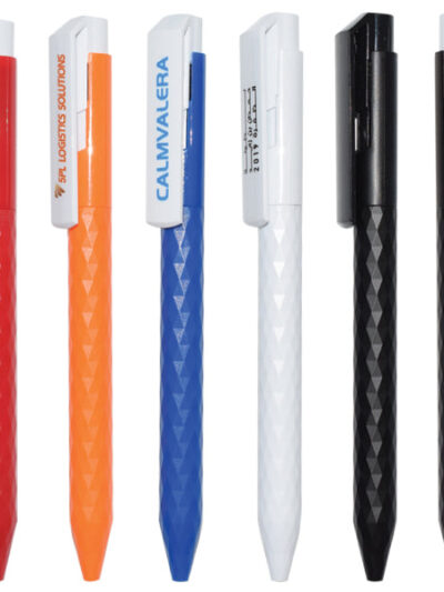 Plastic Pens With Prism Design Barrel - Image 2