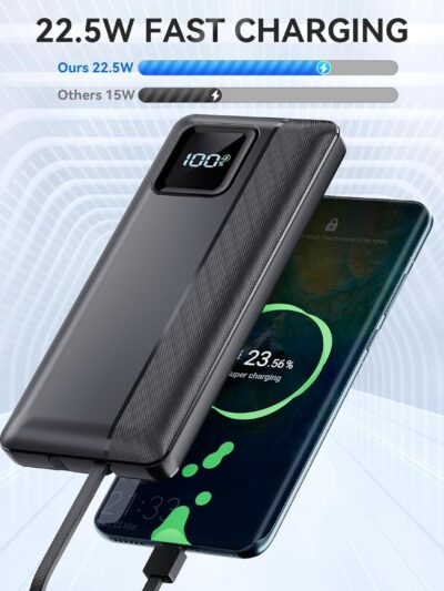 Power Bank Portable Charger – 10000mAh