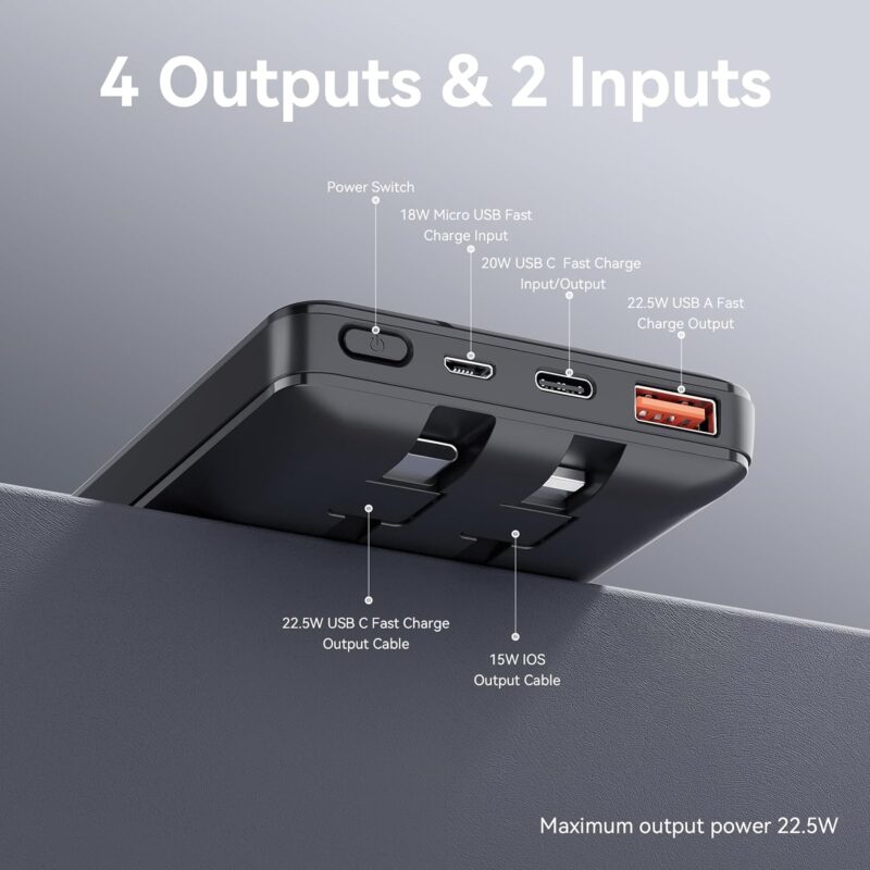 Power Bank Portable Charger – 10000mAh - Image 4