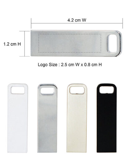 Premium Metal USB Flash Drive - Image 2