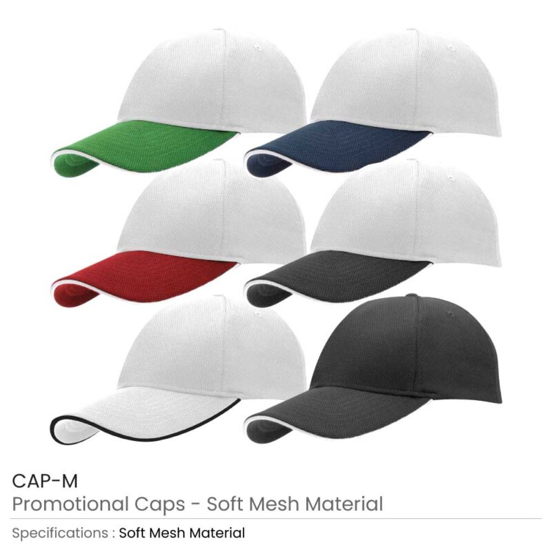 Promotional Caps Soft Mesh Material - Image 1