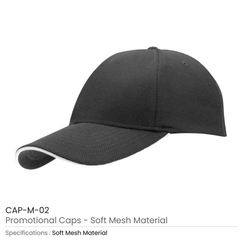 Promotional Caps Soft Mesh Material - Image 4