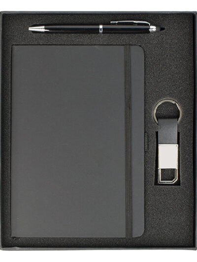 Promotional Gift Set – Keychain, Notebook & Stylus Pen - Image 1
