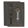 Promotional Gift Set – Stylus Pen & Leather USB Drive