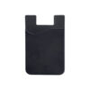 Silicone Mobile Card Holder – Stick-On Wallet for Phones (Black, White, Blue)