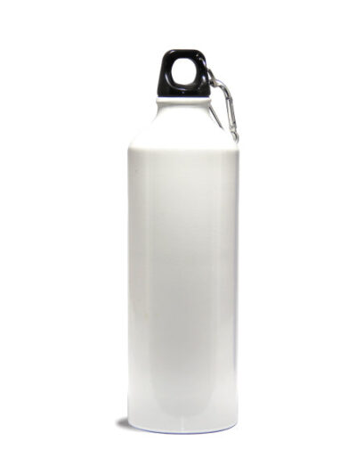 Sports Promotional Water Bottle – 750ml, Aluminum with Carabiner - Image 2