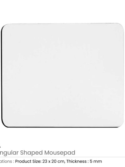 Square Mouse Pad – 3mm & 5mm Thickness Options - Image 2