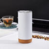 Stainless Steel Mug with Cork Bottom – 500ml, Vacuum Insulated