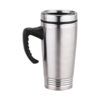 Stainless Steel Travel Mug – 400ml, Double Wall Insulated with Handle