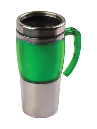 Steel Insulated Travel Mug – 500ml, Stainless Steel Coffee Flask - Image 2