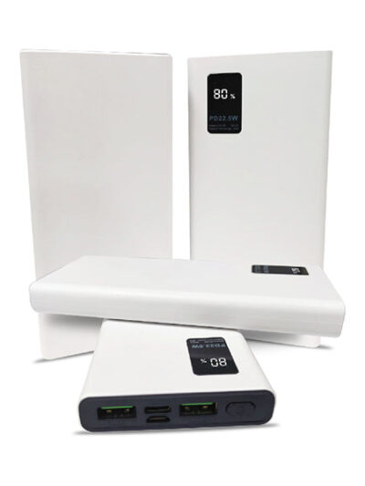 Stylish Digital LCD Screen Power Bank – 20000mAh
