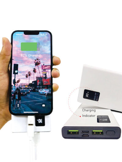 Stylish Digital LCD Screen Power Bank – 20000mAh - Image 2