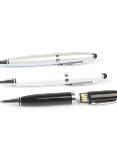 Stylus Pen USB Flash Drive – Smart Metal 3-in-1 Tool - Image 1