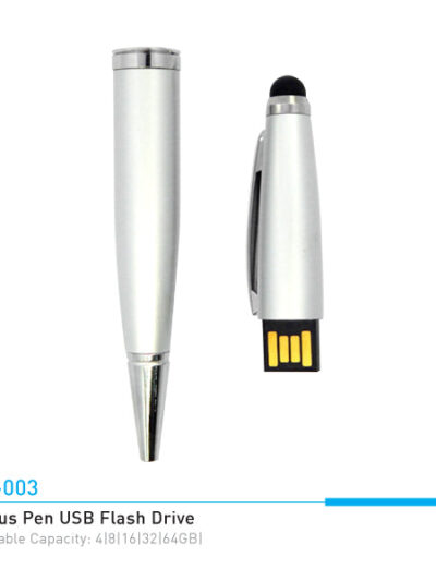 Stylus Pen USB Flash Drive – Smart Metal 3-in-1 Tool - Image 2