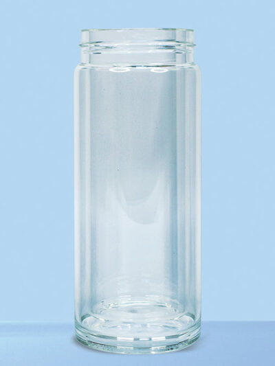 Transparent Glass Bottle – 500ml, Elegant Design
