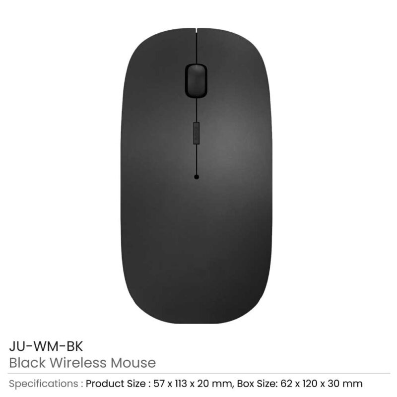 Ultra Slim Wireless Mouse – Lightweight, Portable, Ergonomic - Image 2