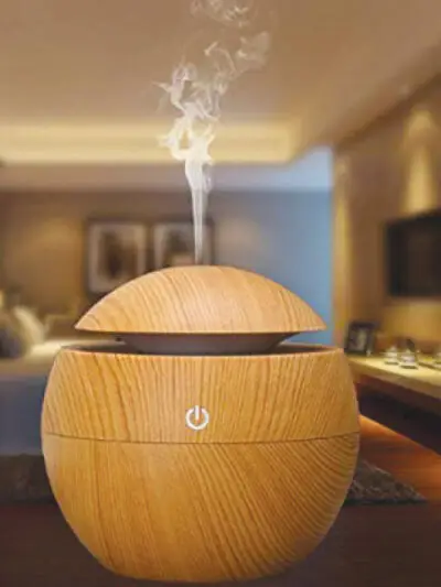 USB Aroma Diffuser Humidifier with LED Light