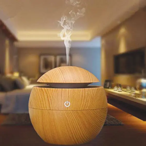 USB Aroma Diffuser Humidifier with LED Light