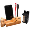 Wood Calendar Blocks with Phone & Pen Stand