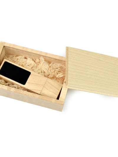 Wooden LED Light Up USB Flash Drive - Image 3